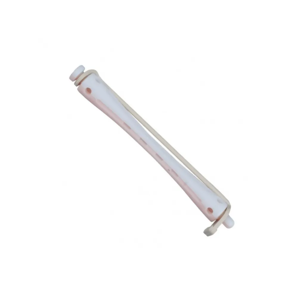 Eurostil Bigudi Plástico Largo Blanco Rosa 12 Ud N6 Eurostil Bigudi Plástico Largo Blanco Rosa 12 Ud N6